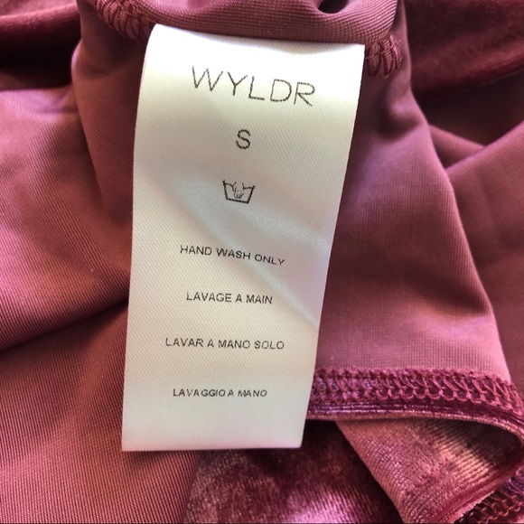 EUC Wyldr Moon Night boho Velvet Midi slip Dress S soft slinky day 2 nite dress! - Picture 6 of 6